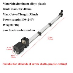 Archery Arrow Cutter Electric Shaft DIY Saw Cut Off Archery Shooting Target
