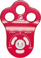 Single Climbing 30KN Rescue Pulley for 13mm Rope Arborist Rappelling Climbing