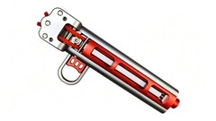 Full Metal Repeat Pocket Slingshot Comes with 1 Magazine 5 Bandsets Model C