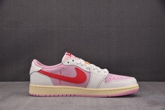 Air J*rdan 1 Retro Low “Travis Scott Sail Tropical Pink” IQ7604-101 Men’s Size