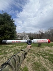 T-Shirt Launcher And Candy cannon – Air Powered Standard Issue Launcher 100ft+