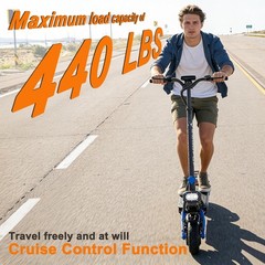 5000W App Control Travel Electric Scooter Offroad Tire E-Scooter 50Mph 25AH Fast