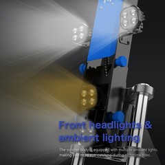 Electric Scooter 6000W Dual Motors 60V 35Ah 50MPH Foldable E-Scooter NFC Unlock