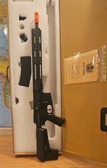 Krytac Airsoft M4/AR Carbine War Sport All Metal AEG Rifle GPR-CC 150 Round Mag