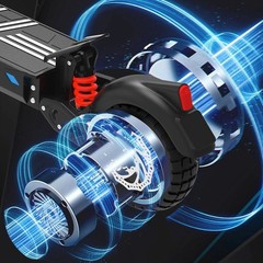 DriveTron DT10 2400W Dual Motor Electric Scooter 52V20.8AH Off Road 37mph NFC
