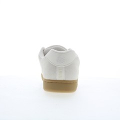 ES Accel 5101000215104 Mens White Suede Skate Inspired Sneakers Shoes