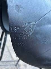 18″ Henri De Rivel Pro Buffalo dressage saddle wide