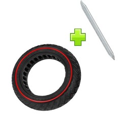 US 9.5 inch Rubber Solid Tire for NIU KQI3 Electric Scooter E-bike Upgrade Parts