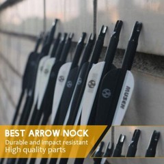 12Pcs 32″ Carbon Arrows OD 7.8mm SP500 Practice Archery For Compound/Recurve Bow