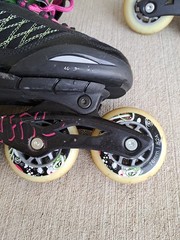 Powerslide Phuzion 3 Girls Inline Skate Soft Boot 76 mm Wheels Adjastable 37-40