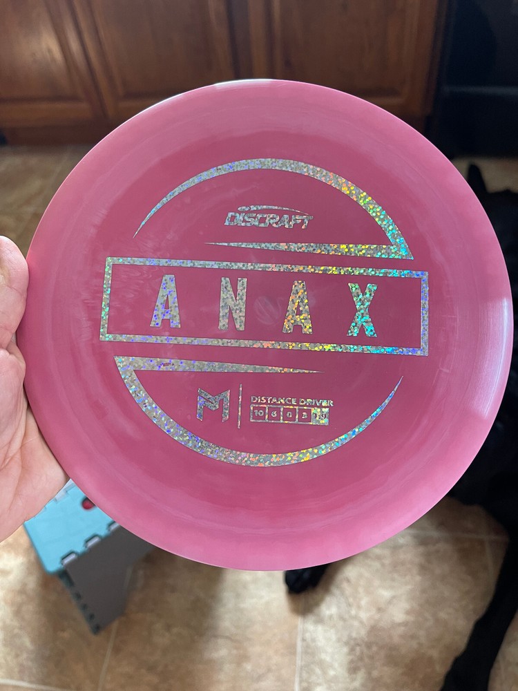 NEW Discraft McBETH Anax Distance Driver Disc Pink with Silver Foil