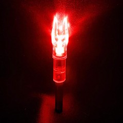 12-Pack or 6-Pack S Lighted Nocks for Arrows .244/6.2mm Lighted Arrow Nocks f…