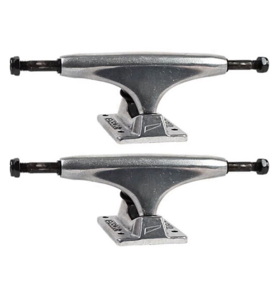 Tensor Alloy Polished Skateboard Trucks 5.0″ Hanger 7.75″ Axle – New Set Of 2