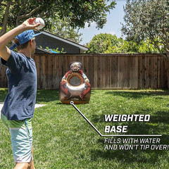 Inflataman Baseball Toss Challenge – Inflatable Catcher Strike Zone Pitching Gam