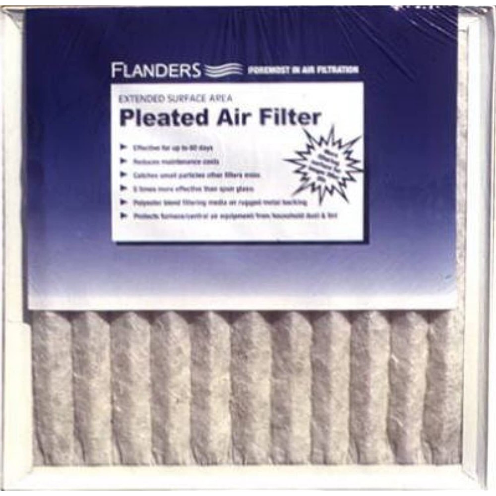 Pinch-Pleated Air Filter, 60-Days, 14x20x1-In.