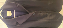 Dublin Youth Dark Navy Competition Jacket Size 10 Button Front Collared