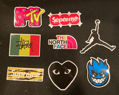 Skateboard Stickers Lots of 20 plus 2 Vans Off the Wall