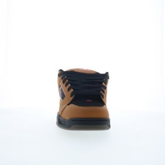 DC Coiler DC03011210-WHEBLK Mens Brown Skate Inspired Sneakers Shoes