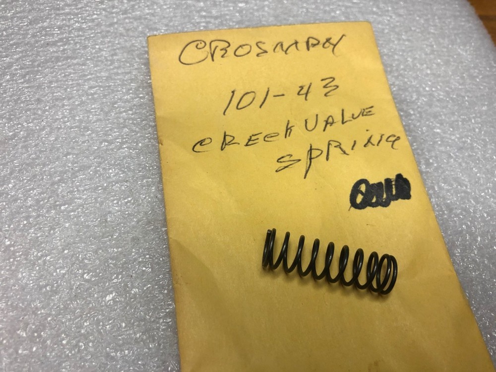 Crosman100 101 102 104 part # «101-43» check valve spring (normal)(C114)