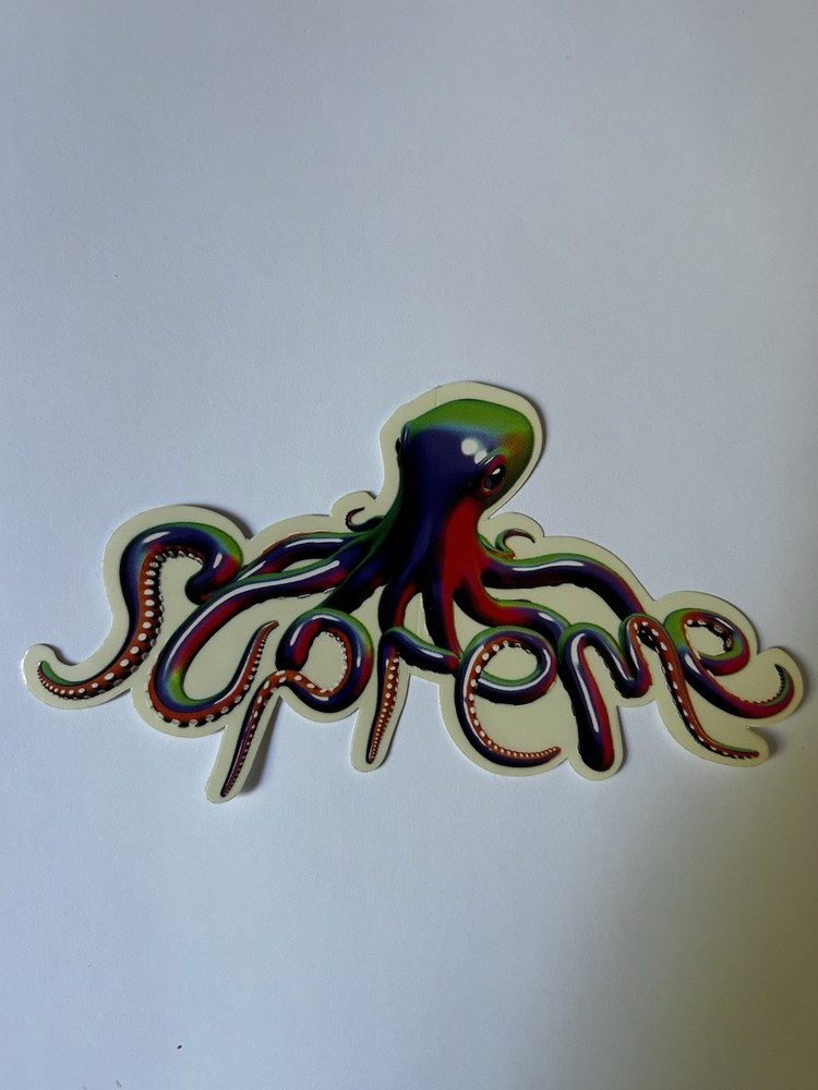 Supreme Spring/Summer 2018 SS18 Tentacles Octopus Squid Sticker