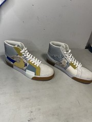 Nike SB Blazer Mid Skateboarding Shoes US 15 Medium D Multicolor Gum Sole