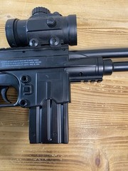 Double Eagle Airsoft-M301F with Spring, Material: : Plastic, Manual Charging