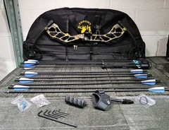 Topoint Archery Starting 31 Compound Bow With Arrows and Case