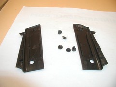 Black Ops Air Pistol – Grips Plastic w/ Screws