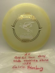 2018 Calvin Heimburg glow Teebird3 Innova disc golf Team 2 color stamp 175g