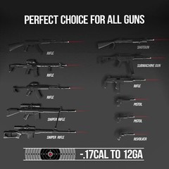 USB Rechargeable Laser Bore Sight Kit : Red Laser Bore Sighter with 64 Upgrad…