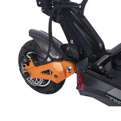 6000W Dual Motors Electric Scooter 11» Off Road Tires E-Scooter 50Mph Max 30Ah