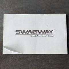 Swagway X1 Hover Board Without Charger Blue medium sized hover board Used
