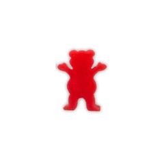 Grizzly Grip Grease Wax Skateboard Curb Wax – Red