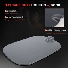 84736200 Fuel Tank Filler Cap Door [6.6FT] Silverado/Sierra HD 2020-2025 Primed