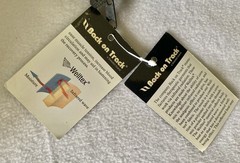 BACK on TRACK Pair of (2) No Bow 14″ Therapeutic Welltex Leg Wraps~Lightly Used