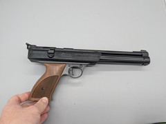 Daisy Powerline Model 717 .177 Pneumatic Air Pellet Pistol Mint Condition