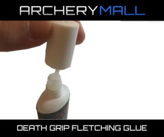 Summit Archery Death Grip Fletching Glue (1 oz) Brush on **best fletching glue**