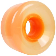 Longboard Cruiser Wheels Set 62mm x 33mm 84a Translucent Peach USA Made