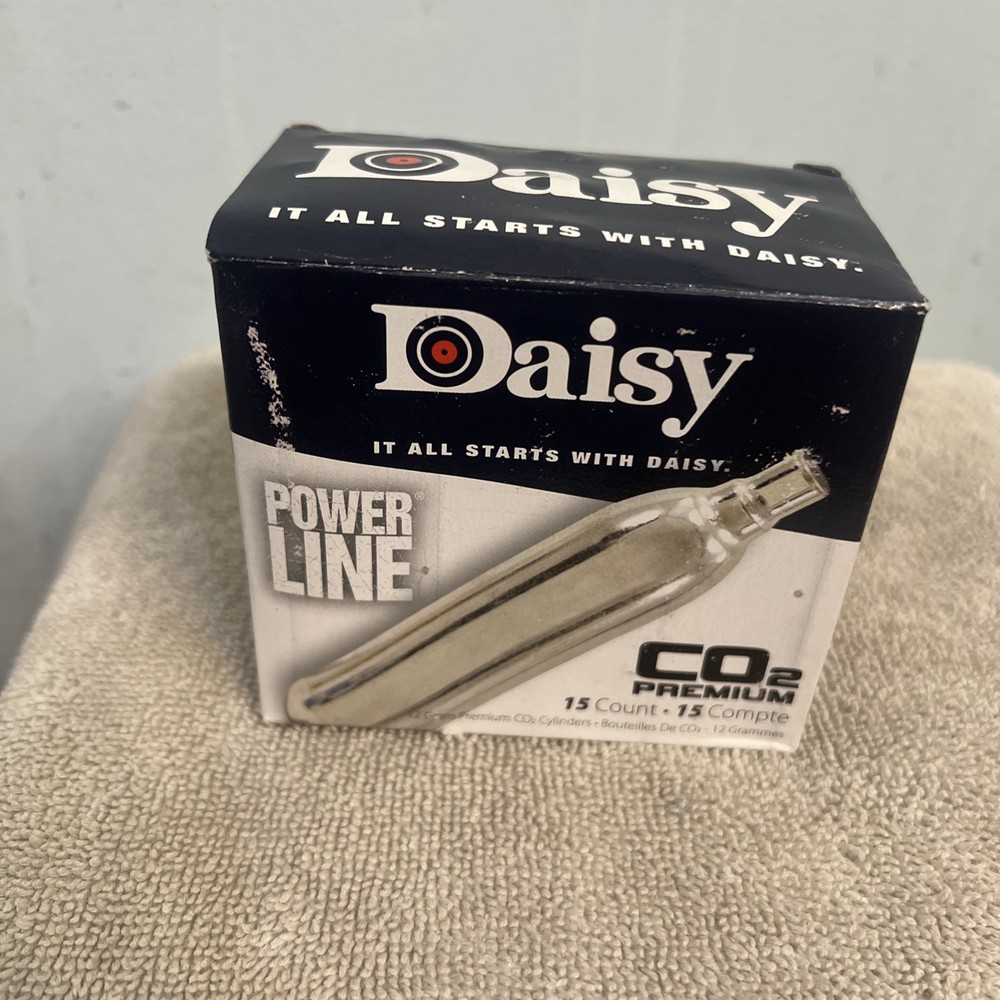90 COUNT Daisy Outdoor Products 7015 Powerline12 Grams CO2 Cartridges 997015-611