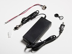 24V 3 amp High End DC Charger AV Plug f gel SLA AGM battery electric
