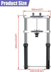 Mini Bike Front Forks Suspension Kit Replacement for Coleman Minibike CT200U CT2