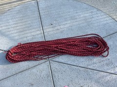 Rescue Static Rope 14.5mm .57in Classic Fire Rescue Tower w CMC Rope Bag 290ft J