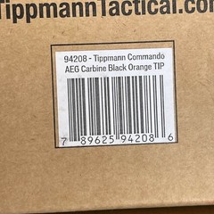 NEW Tippmann Commando 14.5″ Carbine AEG Airsoft Gun – Black (94208)