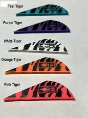 Choice Of 36, 50, Or 100 2″ Tiger BLAZER VANES FROM BOHNING