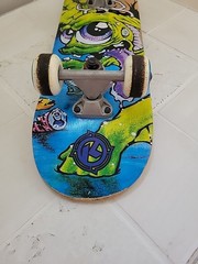 Rare Kryptonics Rat Fink style 23″ in skateboard. Nice piece