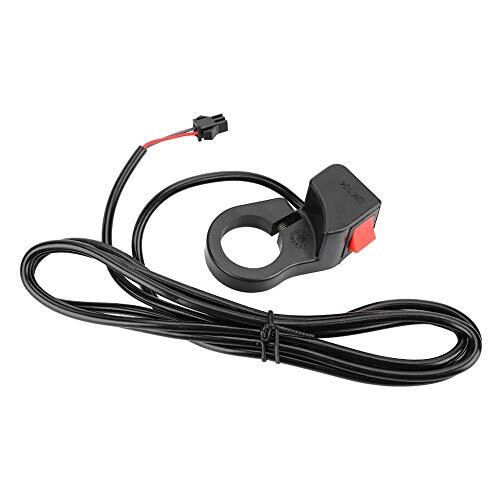 Electric Bike Rocker Switch, PVC Universal Motorcycle Handlebar On/Off…