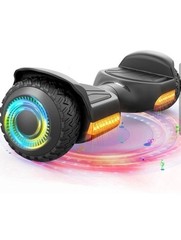 Gyroor G13 All Terrain Self Balancing Scooter LED Lights Bluetooth Hoverboard