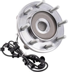 TRQ Front Wheel Bearing & Hub Assembly Compatible with 2019-2024 Ram 2500 3500