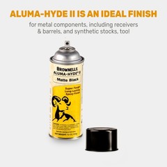 Aerosol Matte Black Epoxy Finish for Firearms – Aluma-Hyde 2