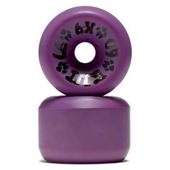 Dogtown Wheels K9 80s Purple 60mm 97A Skateboard Set of 4